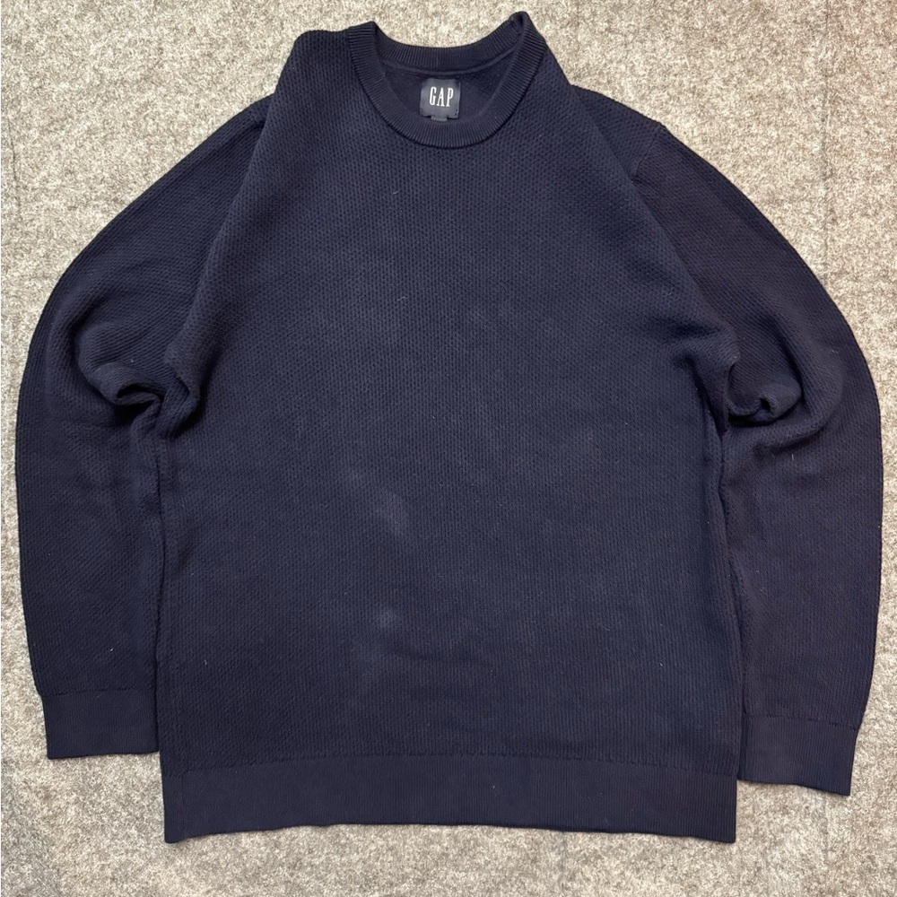 Navy blue Gap crewneck sweatshirt, Size Large